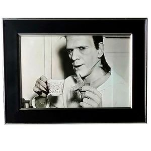 Frankenstein Tea Vintage Horror Cult classic antique  Gothic Mary Shelley Att